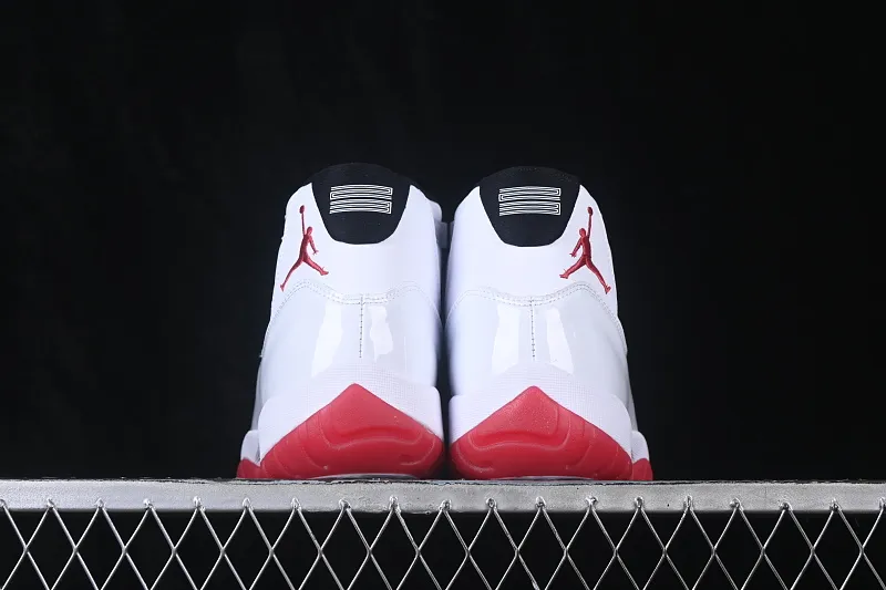 All categories Air Jordan Jordan series basketball shoes Air Jordan 11 Air Jordan 11 Retro AJ11 Joe 11 patent leather white and red CT8012-160